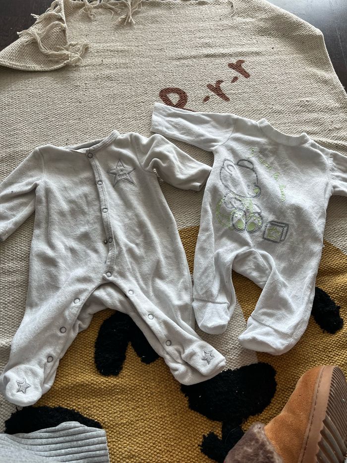 Lot 2 pyjama naissance