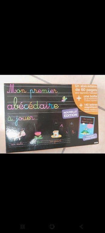 Mon premier abécédaire à jouer