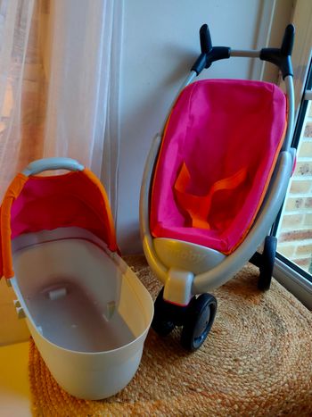 Poussette poupée Smoby Quinny 3 roues