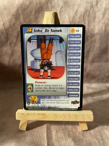 Carte dragon Ball Z 2000 TCG - Goku on Namek - #93