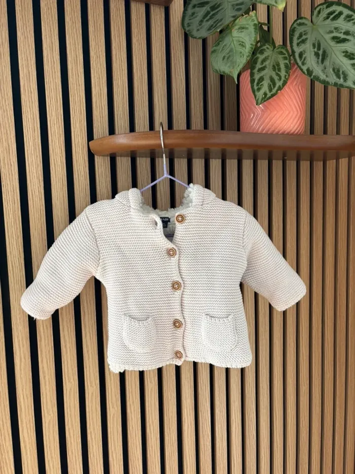 Gilet rose Kiabi