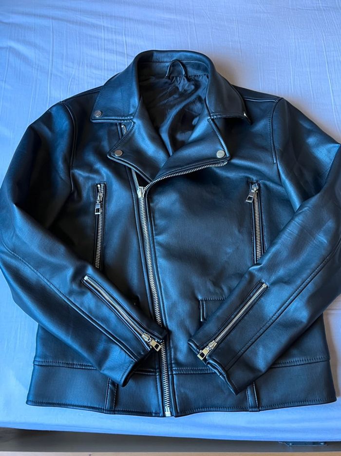 Blouson/perfecto homme Zara - photo numéro 3
