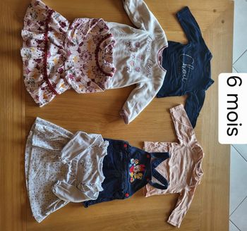 Lot vêtements fille 6 mois