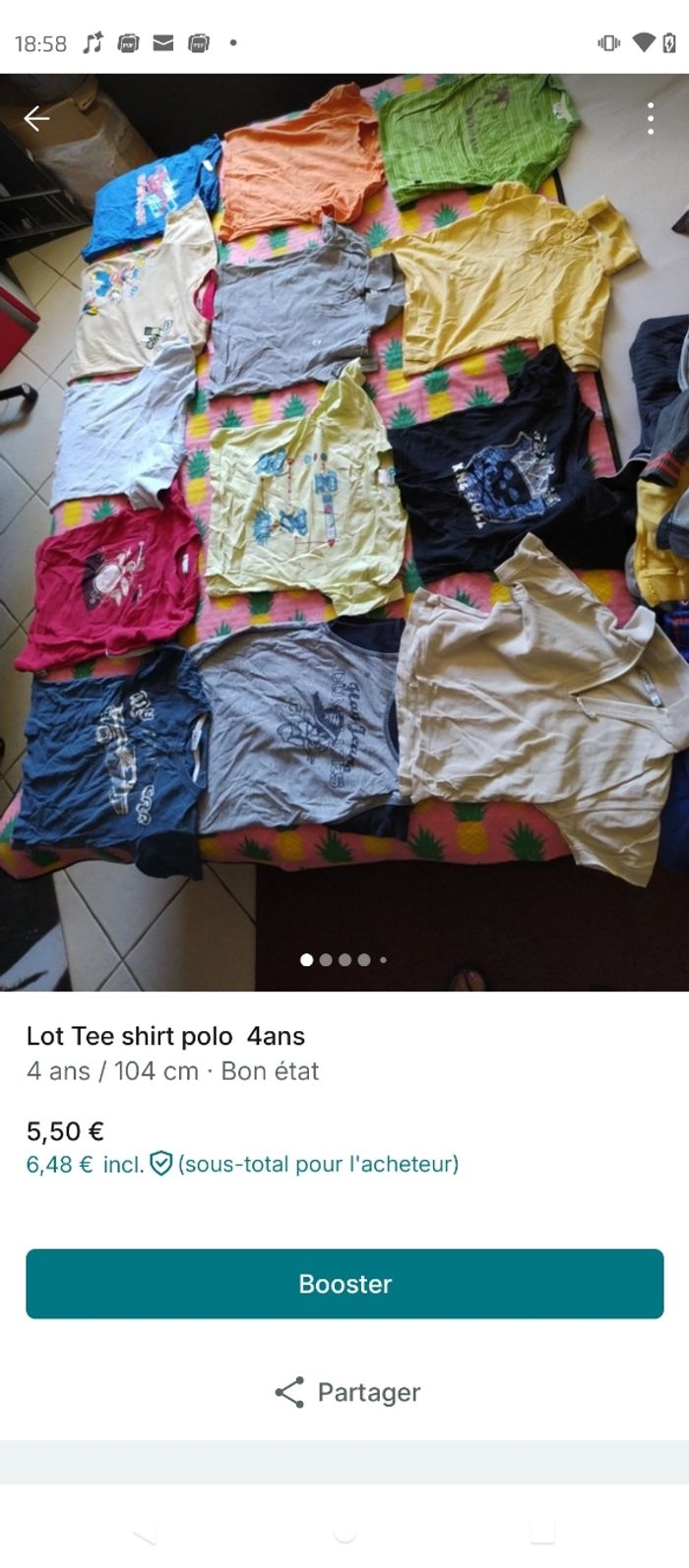 Des lots  de la naissance à adulte garçon - photo numéro 2
