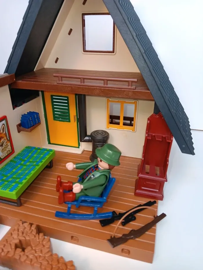 Lot figurines playmobil chalet de montagne - photo numéro 4