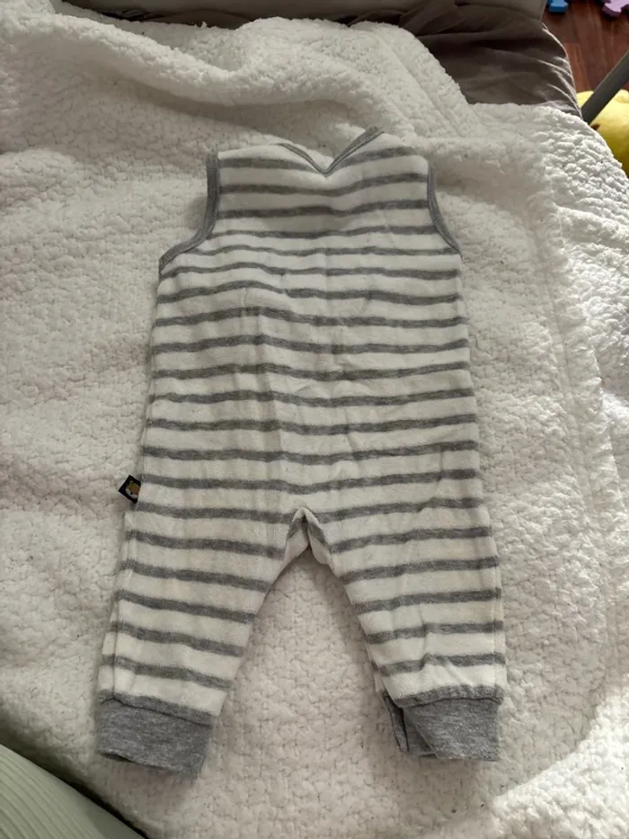 Pyjama sans manches bébé 1 mois pat et ripaton - photo numéro 6