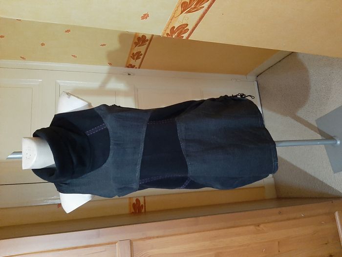 Mia Soana - Tunique Gris Foncé Noir T40