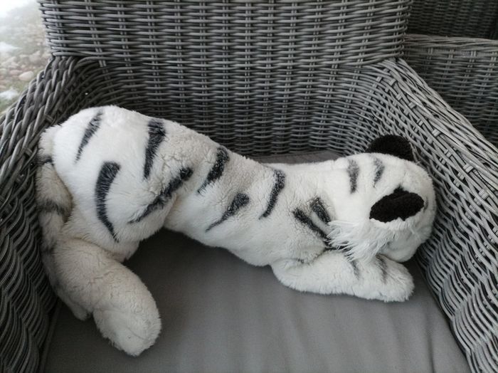 Magnifique peluche tigre blanc neuve - photo numéro 7