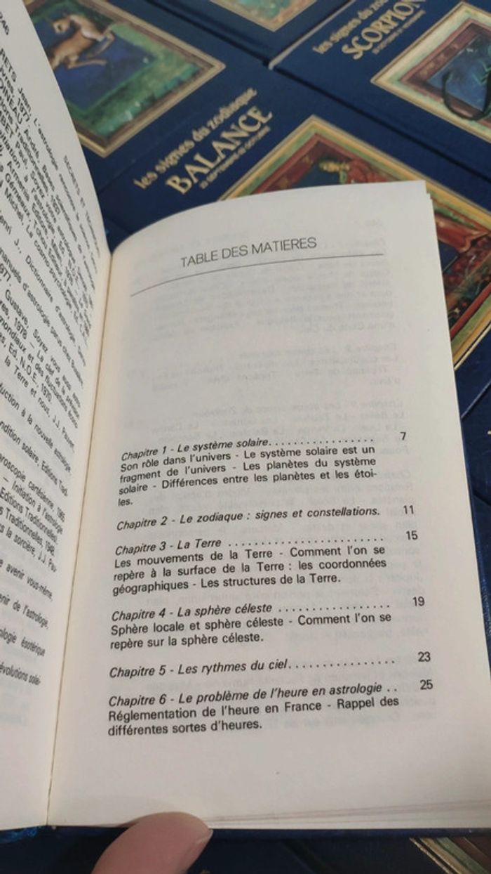 Lot 14 livres astrologie secrets techniques Colombet signes zodiaque Curcio - photo numéro 7