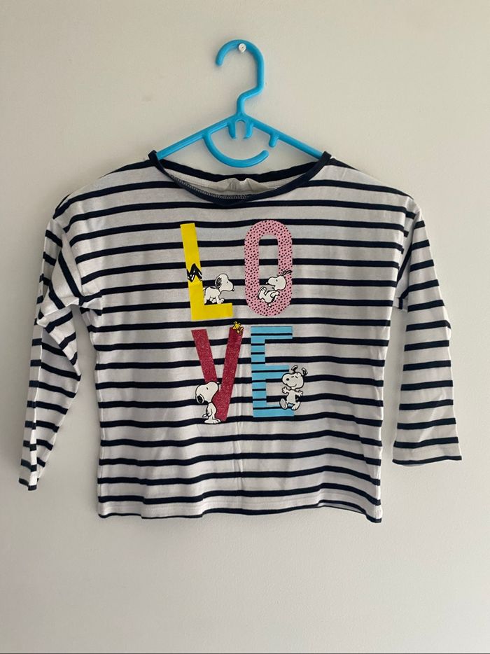 Haut manche longue  4-6 ans