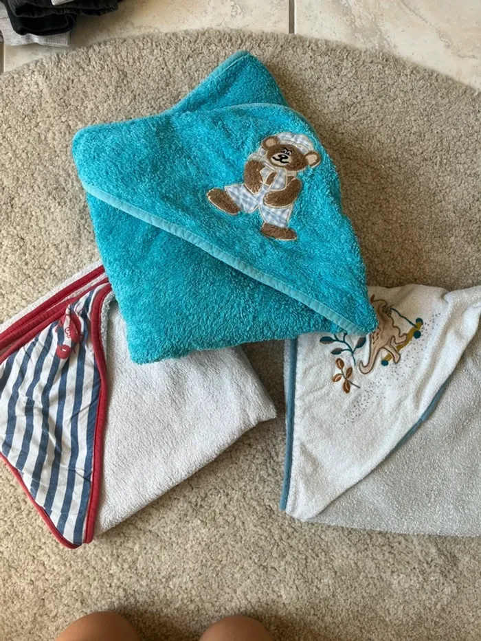 Lot capes de bain