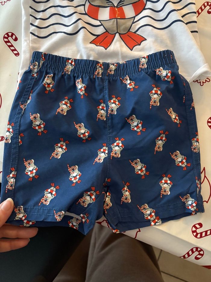 Ensemble short bébé - photo numéro 3