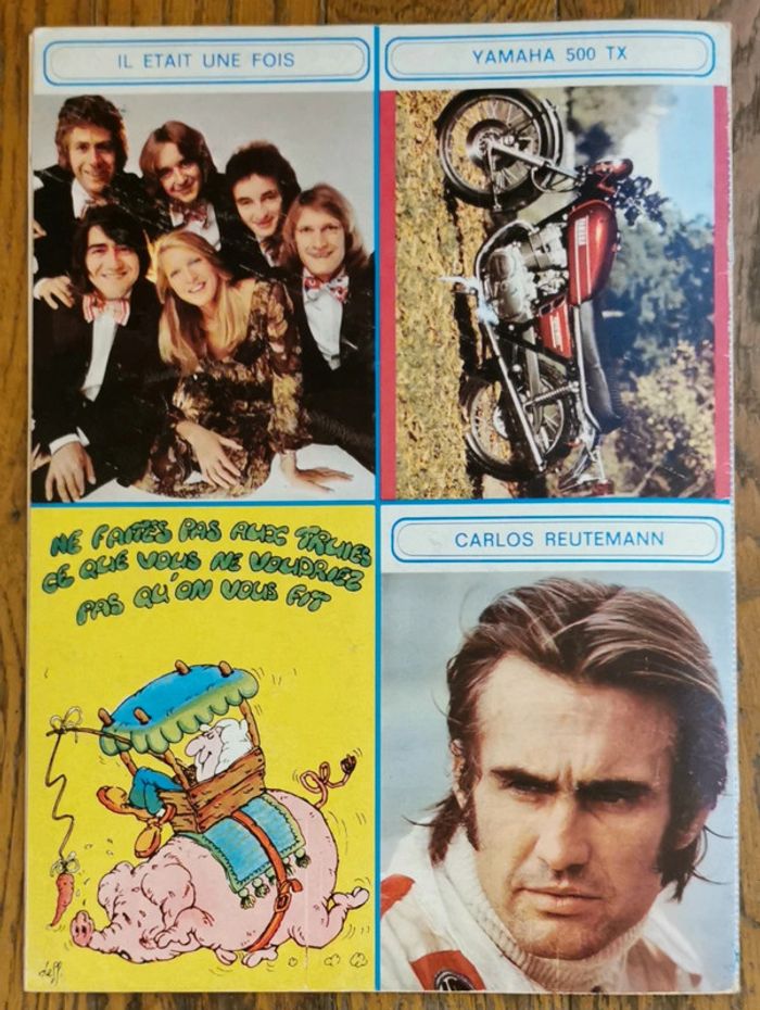 Ancien magazine Tintin N°63 l'hebdotimiste 1974 avec poster Charlot mousquetaires vintage - photo numéro 19