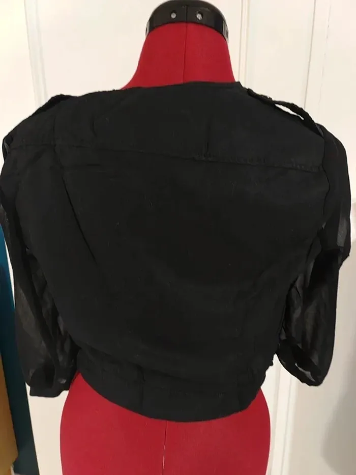 Petit top style perfecto leger - photo numéro 2