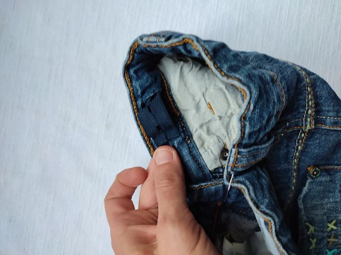 Lot de 2 jupes en jean 6 ans - photo numéro 5