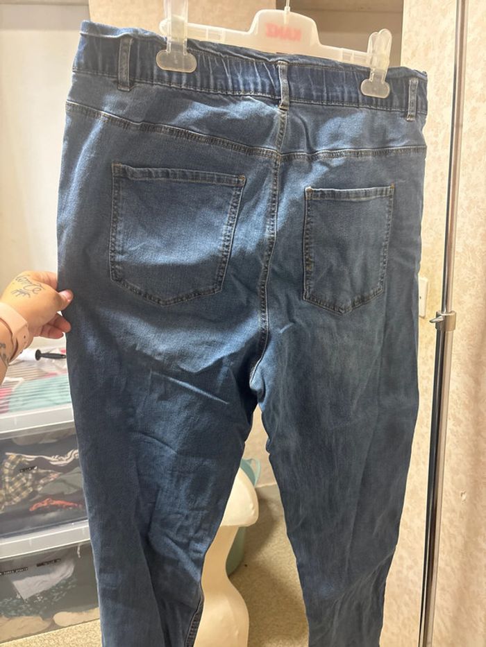 Jeans taille 46 élastique marque in extenso - photo numéro 4