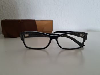 Lunettes de vue GUCCI noir brillante