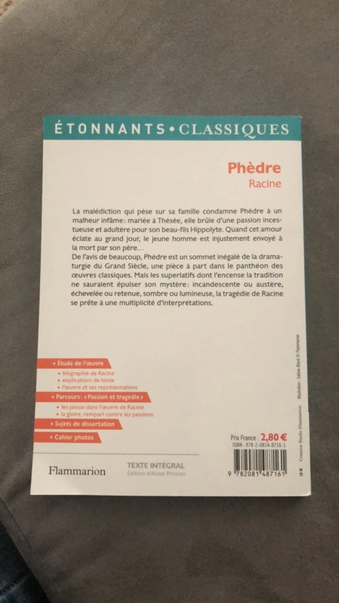 Phèdre racine - photo numéro 2