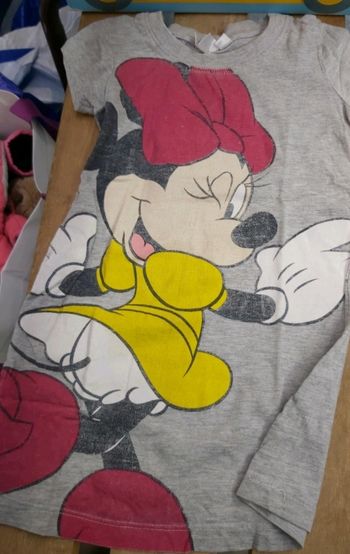Tee shirt long minnie 3 ans