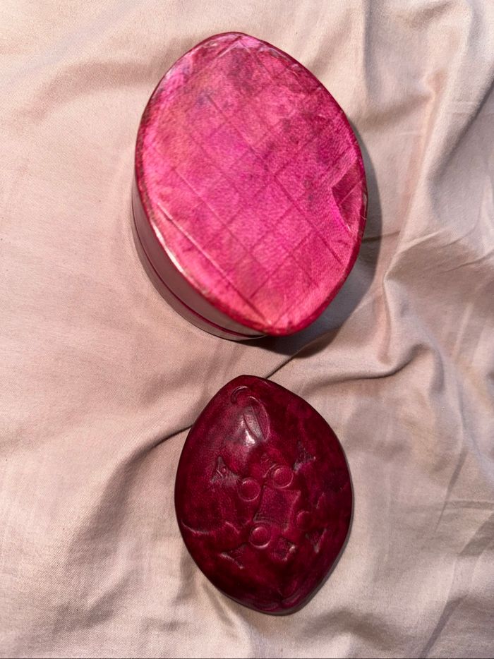 Petit boîte à bijoux rose - photo numéro 4