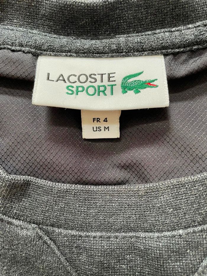 Sweat Lacoste Gris Anthracite | FR 4 | US M - photo numéro 4