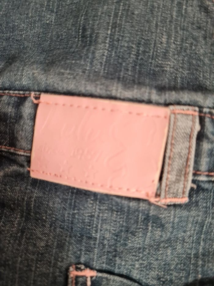 Robe en jeans fille 12 mois lulu castagnette - photo numéro 7