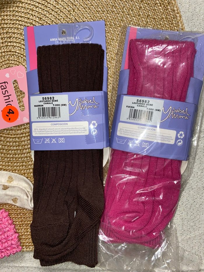 Lot bandeaux et collants 6 mois - photo numéro 2