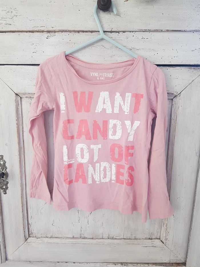 T shirt à manches longues