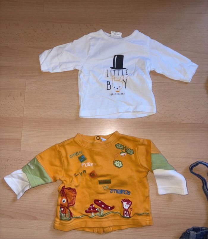 Lot de vêtements ensembles garçon 1 mois - photo numéro 2