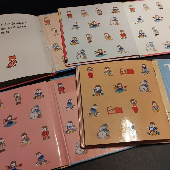 Lot de 4 Livres enfant Nathan T'choupi - photo numéro 4