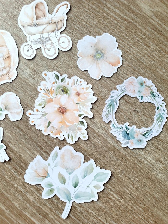 Die cut naissance scrapbooking - photo numéro 4
