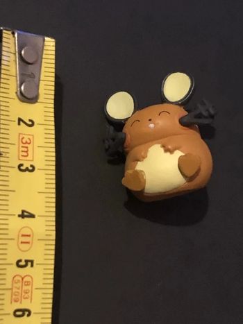 Petite Figurine Pokémon Dedenne Endormi