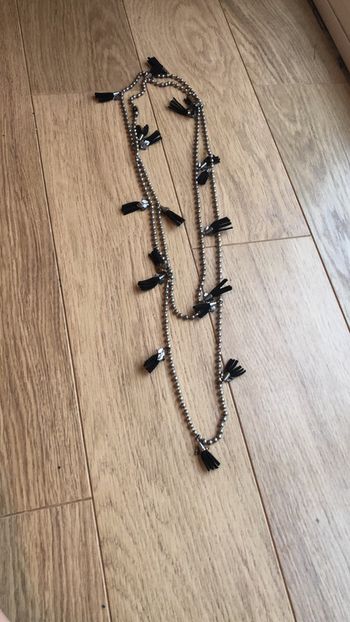 Grand sautoir doublé