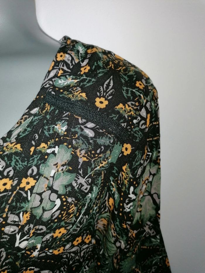 Robe kaki fleuri 42 - photo numéro 6