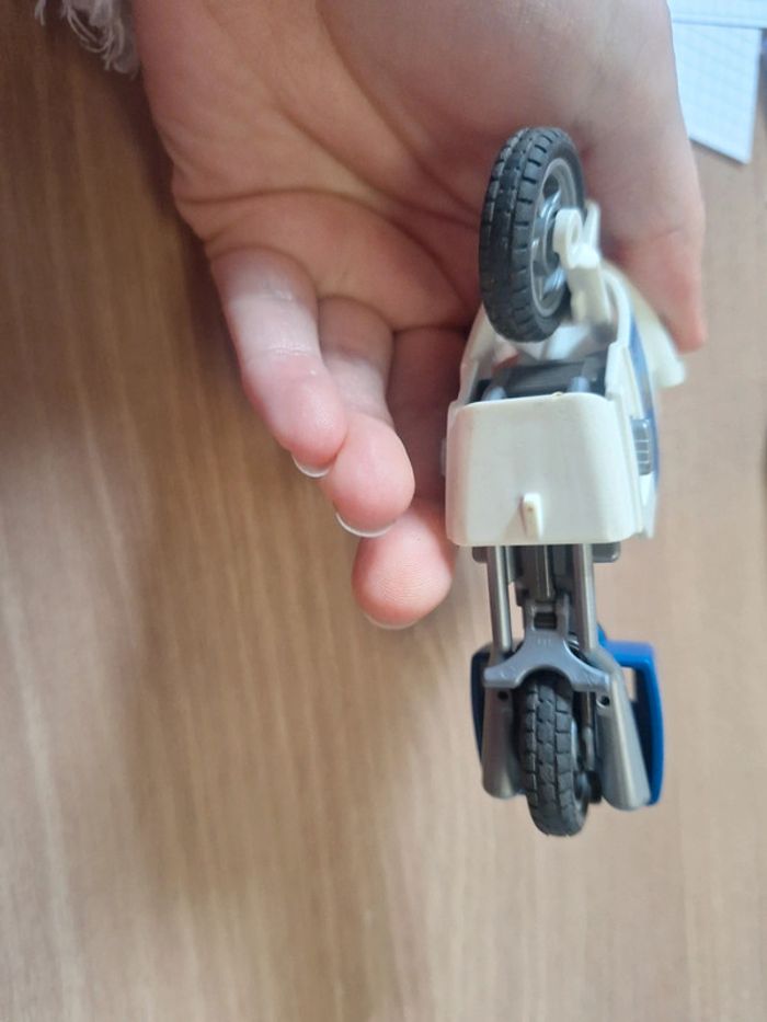 Moto police playmobil - photo numéro 4