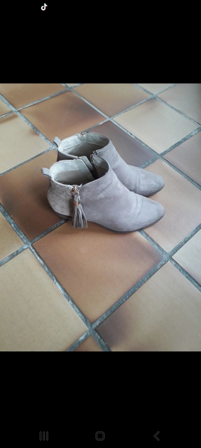 Bottines beiges - photo numéro 2