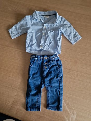 Ensemble chemise et pantalon tape a l'oeil