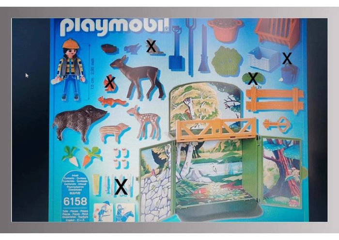 6158 coffret les animaux de la forêt playmobil - photo numéro 2