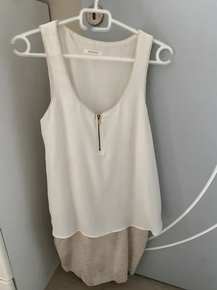Robe bi matière Promod