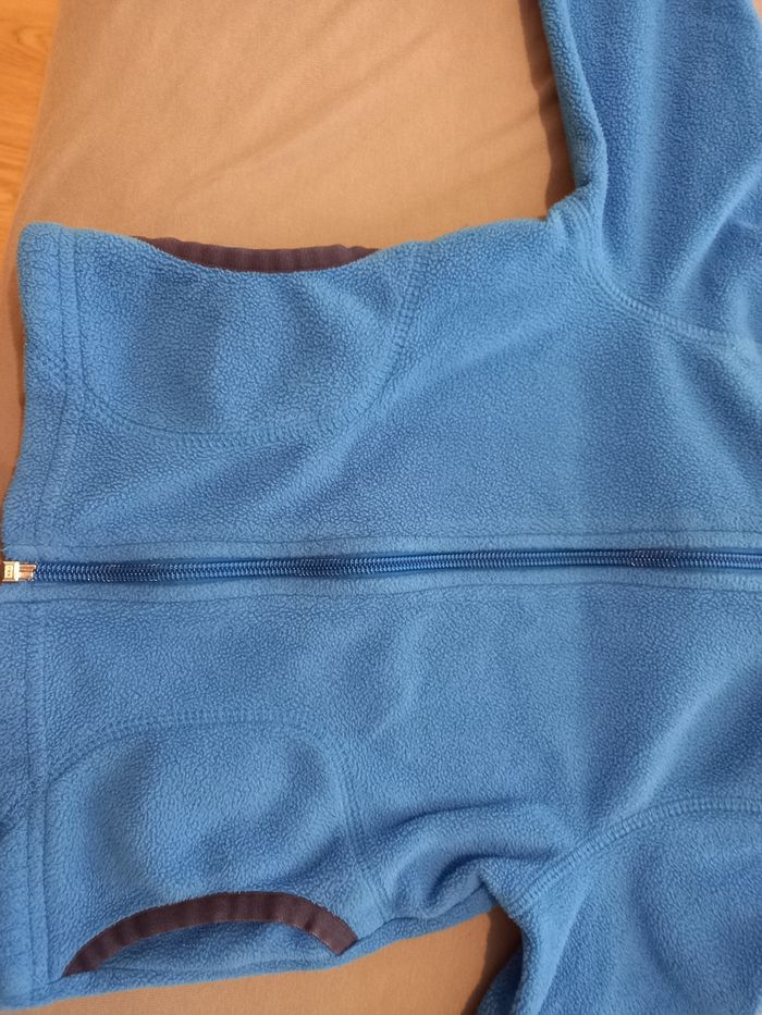 Jolie veste polaire garçon 3 ans bleu decathlon - photo numéro 3