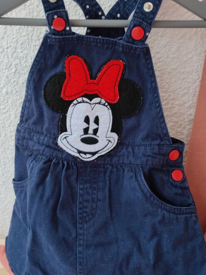 Robe Minnie Mouse - Bleu foncé et rouge - 36 mois - Très bon état - Disney baby - photo numéro 3