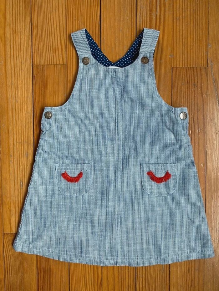 Robe à rayures - taille 23 mois - photo numéro 2