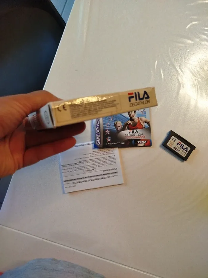 Game boy advance fila decathlon game gba Nintendo - photo numéro 6