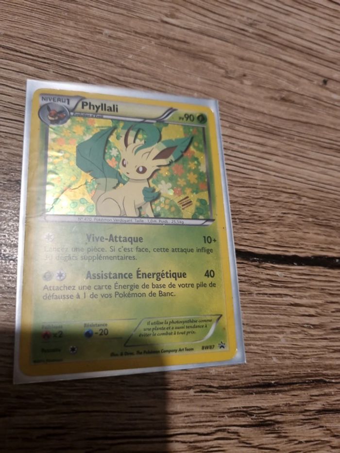 Carte pokémon phyllali promo BW87 fr année 2013 - photo numéro 10