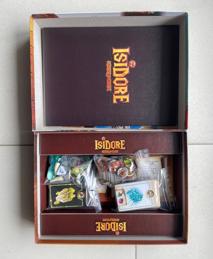 Isidore, school of magic, jeu de société complet, édition française. - photo numéro 4
