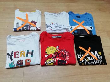 Hauts manches longues 24 mois