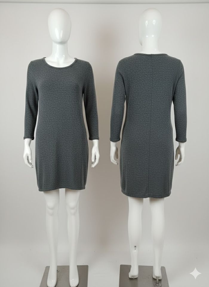 Robe Pull Ajustée Grise - Taille S (Yidarton) - Style & Confort !