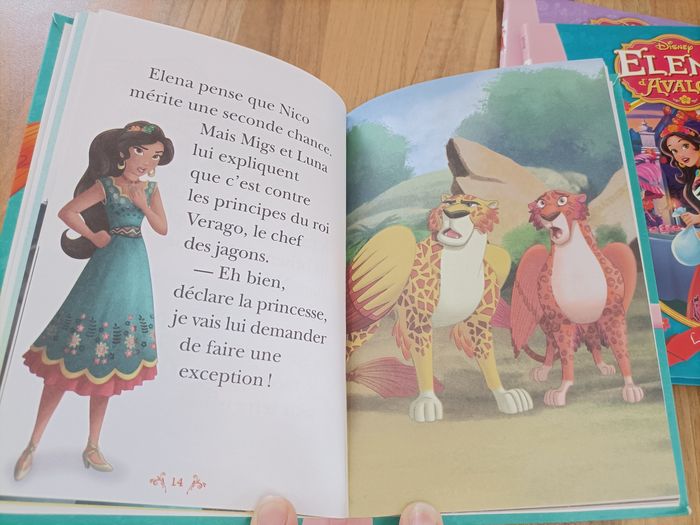 Lt 3 livres Elena d'Avalor Disney tomes 5,8 et 10 - photo numéro 9