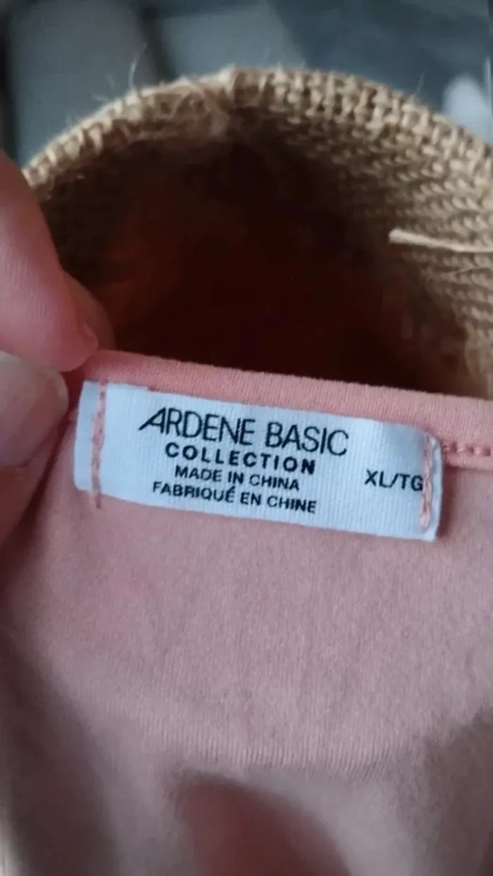 Débardeur rose taille xl  court ardene  basic - photo numéro 6