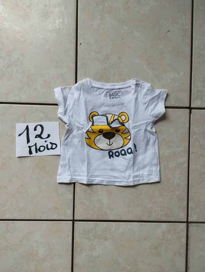 Tee shirt 12 mois